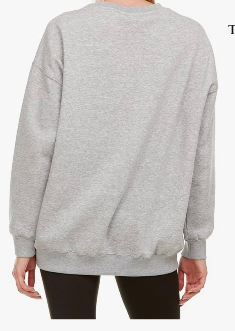 Oversized Women's Crewneck Sweatshirt