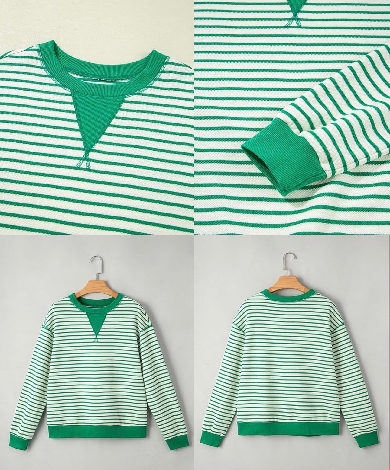 Striped Viking Lightweight Sweatshirt